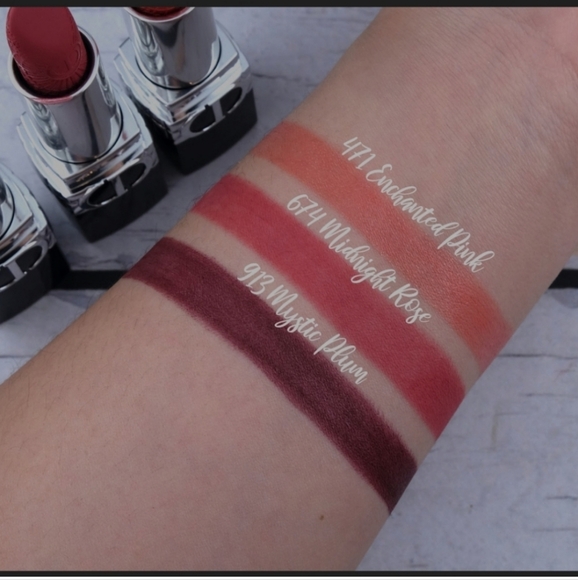 1! Mystic plum matte, Midnight Rose, or Enchanted Pink Mini Lipsticks New 0.12oz - Picture 12 of 16
